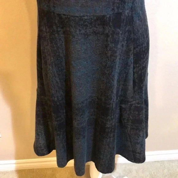 Betsey Johnson Retro Styling Green and Black Plaid Fit and Flare Dress-12 - Picture 6 of 10